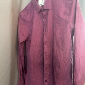 Slim Grape/Purple Dress Shirt Athletic Cut - Father Sons